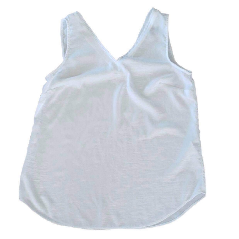 Banana Republic White Top Small Petite
